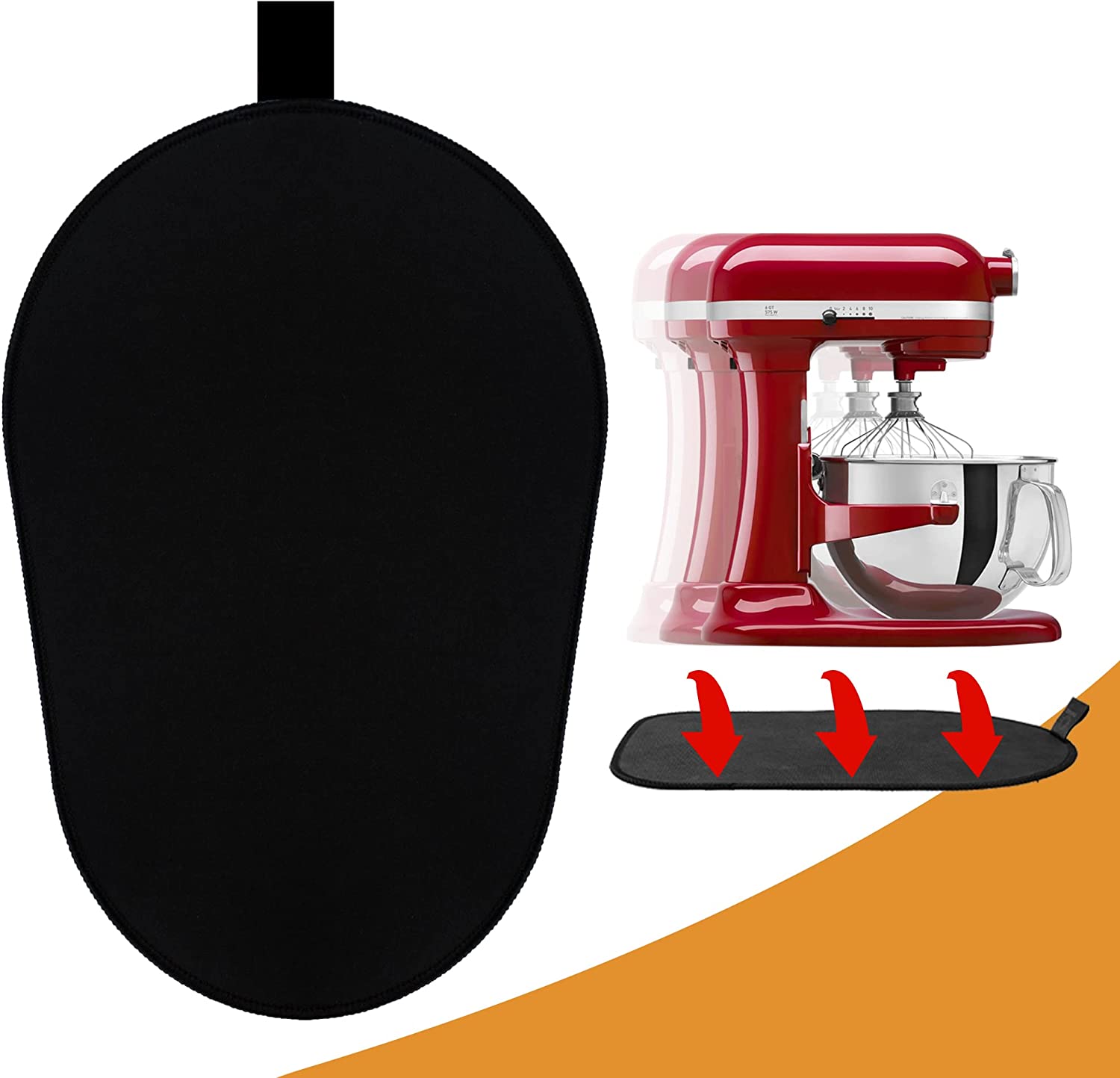 Commercial Kitchen Aid Mixer - แผ่นเลื่อนสําหรับเครื่องผสม Kitchenaid, Mover Slider Mat Pad