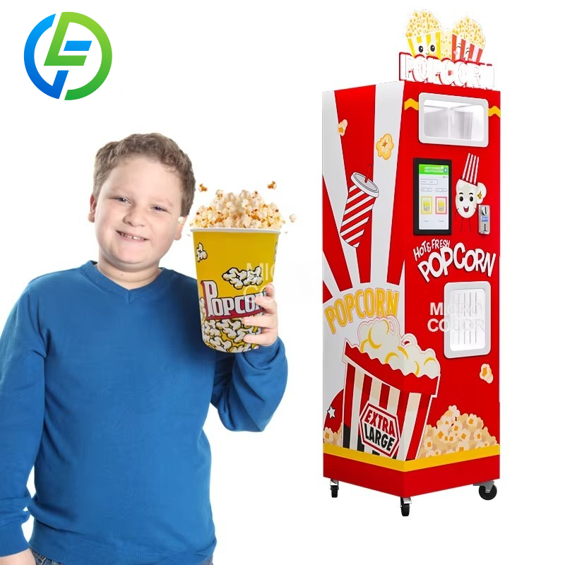 Commercial Popcorn Machine - เครื่องทำป๊อปคอร์นเชิงพาณิชย์แบบกำหนดเองได้ เครื่องขายป๊อปคอร์นอัตโนมัติยอดนิยมขายดี มีจำหน่าย