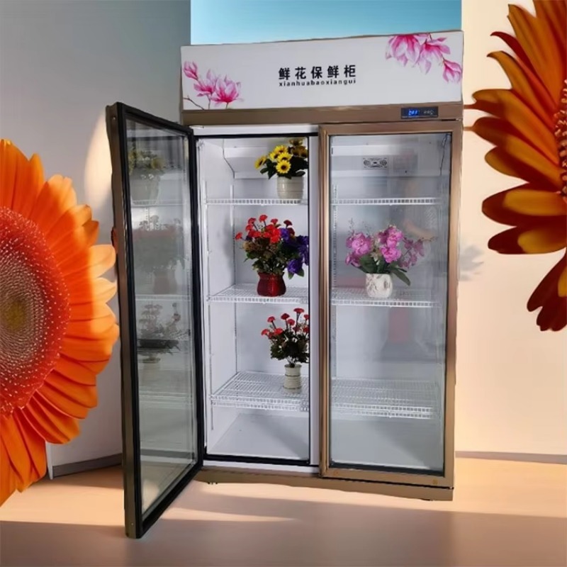 Refrigerated Display Case - ตู้แช่ดอกไม้ ตู้ขายดอกไม้แบบแช่เย็น ตู้เย็นดอกไม้