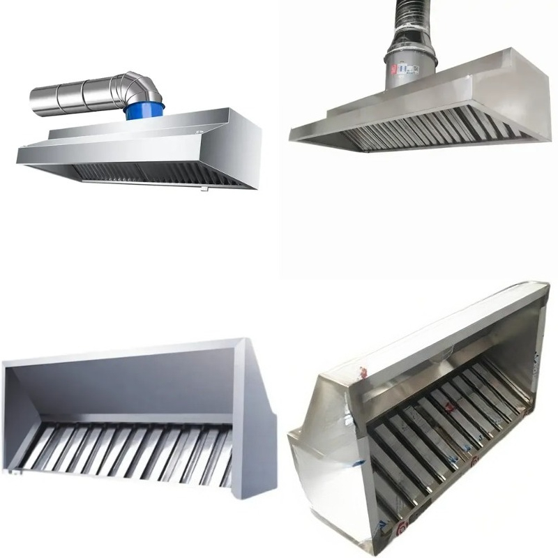 Commercial Kitchen Vent Hood - ระบบดูดควันสเตนเลสสตีลเชิงพาณิชย์ คิทลาลอง สำหรับร้านอาหาร โรงแรม และครัว