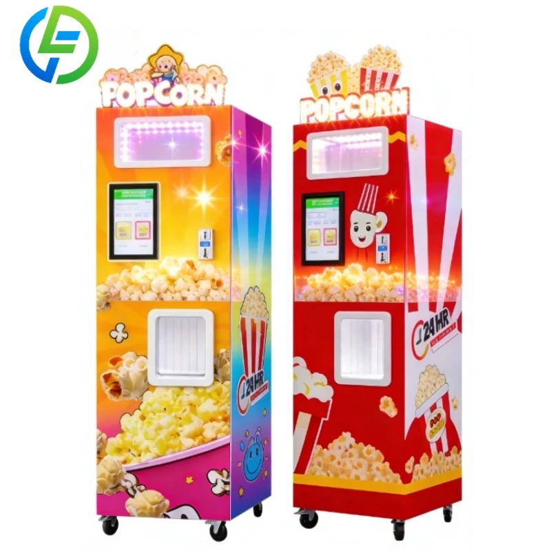 Commercial Popcorn Machine - เครื่องขายป๊อปคอร์นอัตโนมัติรุ่นใหม่แบบกำหนดเองได้ 110V/220V สำหรับใช้งานเชิงพาณิชย์ ลงทุนง่ายสำหรับโครงการที่ดี