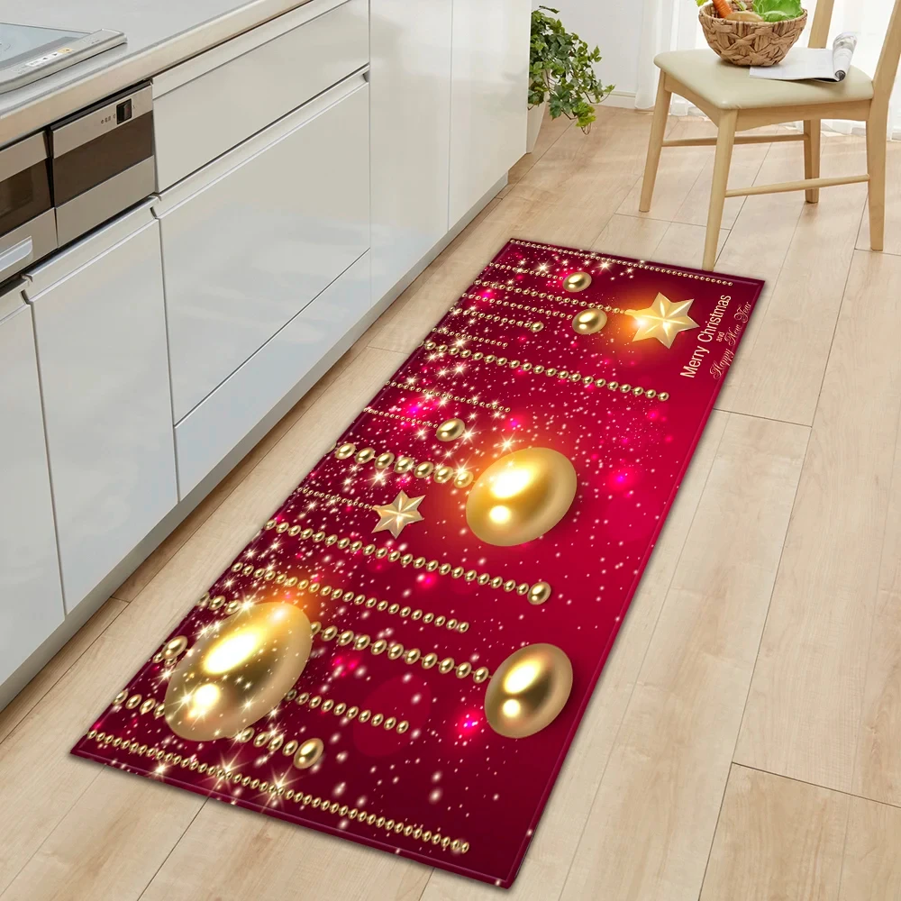Commercial Kitchen Non Slip Flooring - พรมคริสต์มาสสำหรับห้องครัว พรมปูพื้นบ้าน พรมเช็ดเท้าหน้าประตูบ้าน พรมตกแต่งห้องนั่งเล่น ห้องนอน พรมปูพื้นห้องโถง