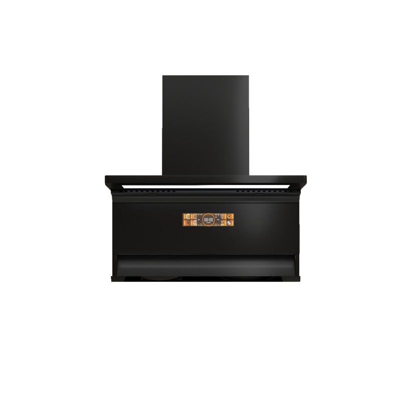 Commercial Kitchen Vent Hood - เครื่องดูดควันแบบติดตั้งด้านบน ดูดควันสองด้าน ดูดควันแรง สำหรับเตาแก๊ส ชุดเตาและเครื่องดูดควันสำหรับใช้ในครัวเรือน