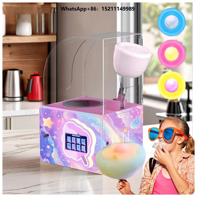 Candy Floss Machine Commercial - เครื่องทำสายไหมอัตโนมัติขนาดเล็ก T30 สำหรับการค้าขาย