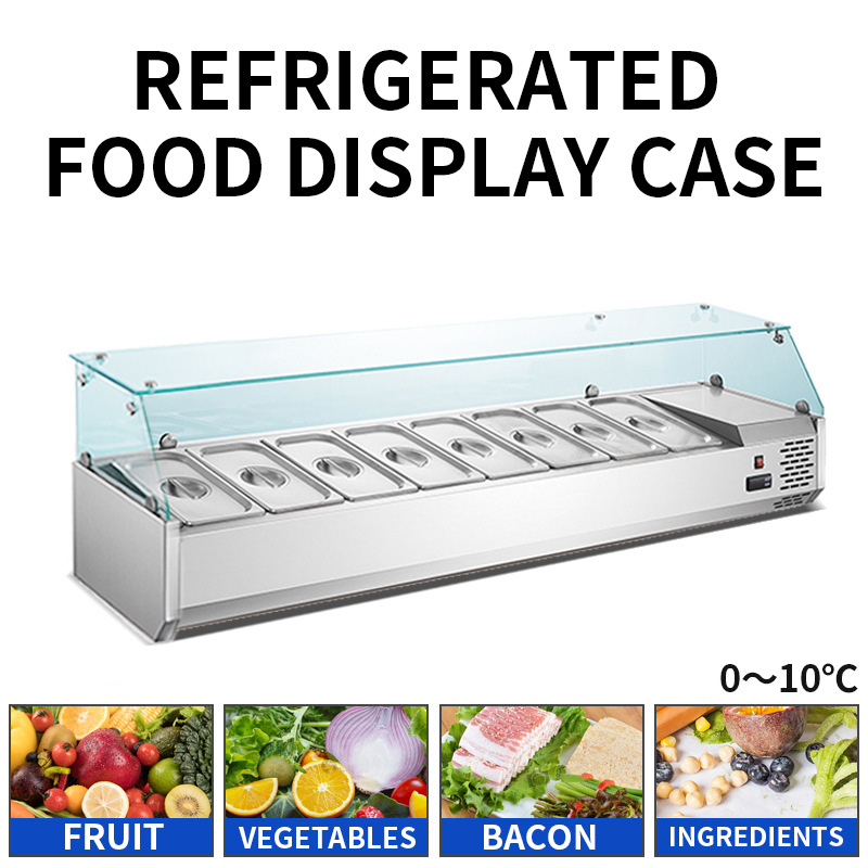 ตู้โชว์แบบแช่เย็น, ตู้โชว์สลัด - Refrigerated Display Case บทวิจารณ์และราคา
