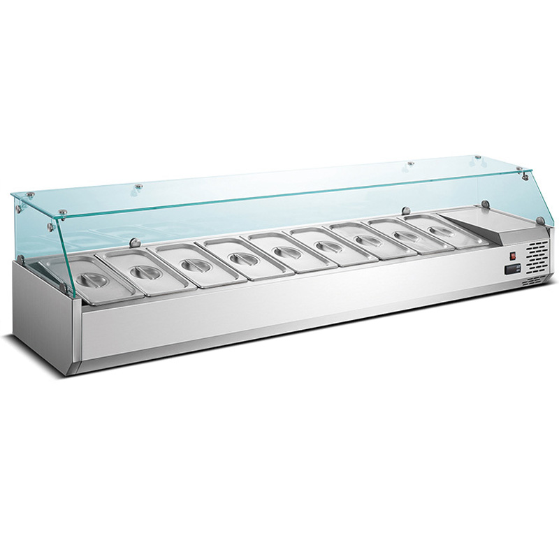 ตู้โชว์แบบแช่เย็น, ตู้โชว์สลัด - Refrigerated Display Case บทวิจารณ์และราคา