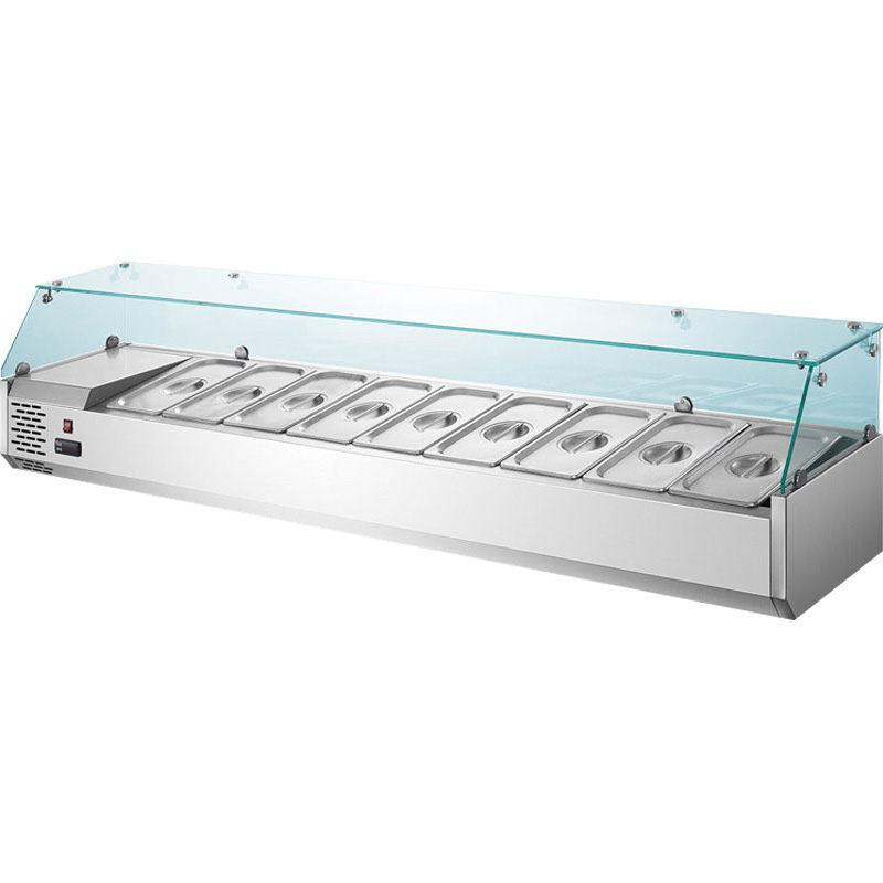 ตู้โชว์แบบแช่เย็น, ตู้โชว์สลัด - Refrigerated Display Case บทวิจารณ์และราคา