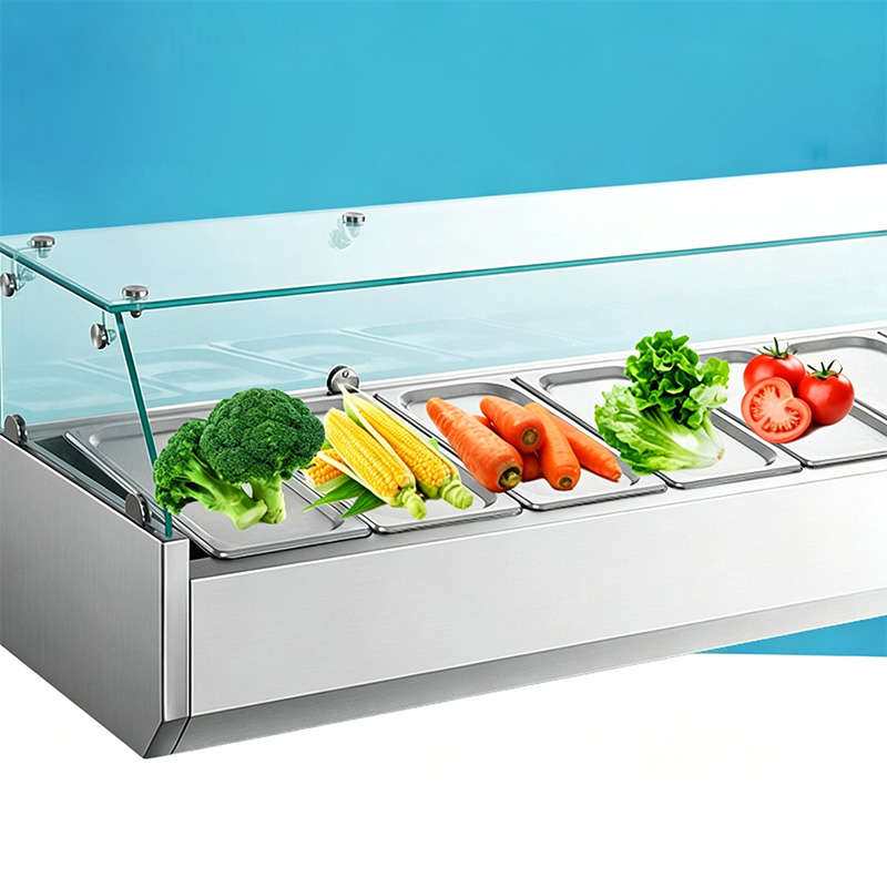ตู้โชว์แบบแช่เย็น, ตู้โชว์สลัด - Refrigerated Display Case บทวิจารณ์และราคา