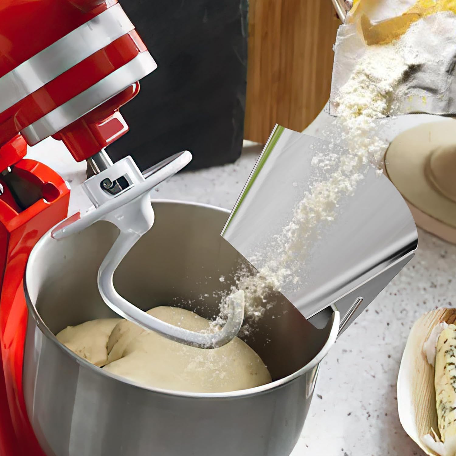 รางเทสําหรับเครื่องผสมอาหาร Ki - Commercial Kitchen Aid Mixer บทวิจารณ์และราคา