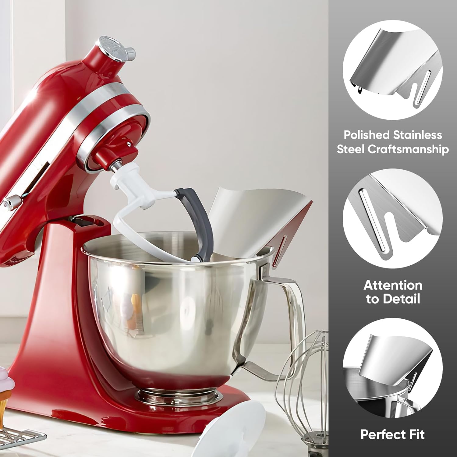 รางเทสําหรับเครื่องผสมอาหาร Ki - Commercial Kitchen Aid Mixer บทวิจารณ์และราคา