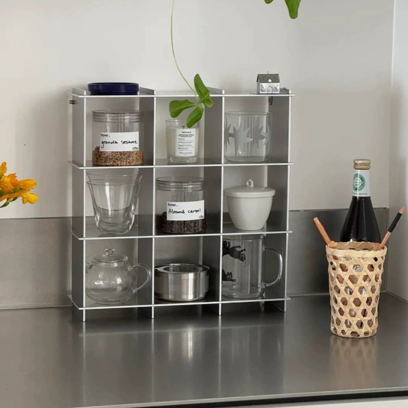 ชั้นวางแก้วอะลูมิเนียมอัลลอยด์ - Commercial Kitchen Shed บทวิจารณ์และราคา