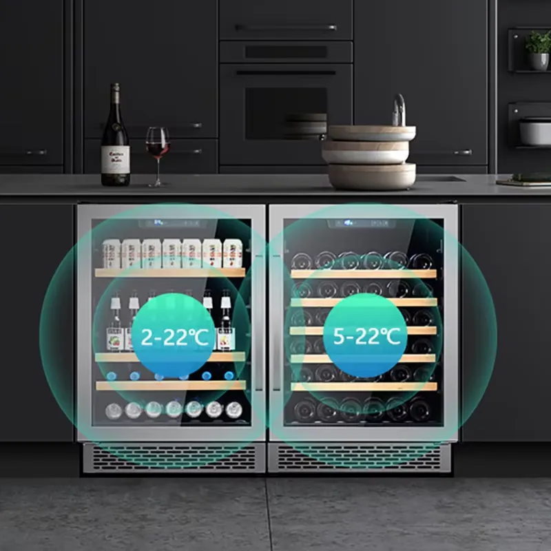 ตู้แช่ไวน์ 48 ขวด แบบสองประตูก - Commercial Kitchen Zones บทวิจารณ์และราคา