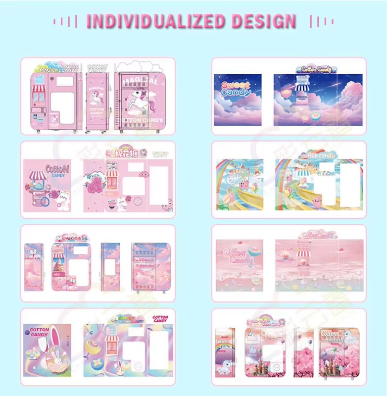 เครื่องขายขนมสายไหมอัตโนมัติเต - Candy Floss Machine Commercial บทวิจารณ์และราคา