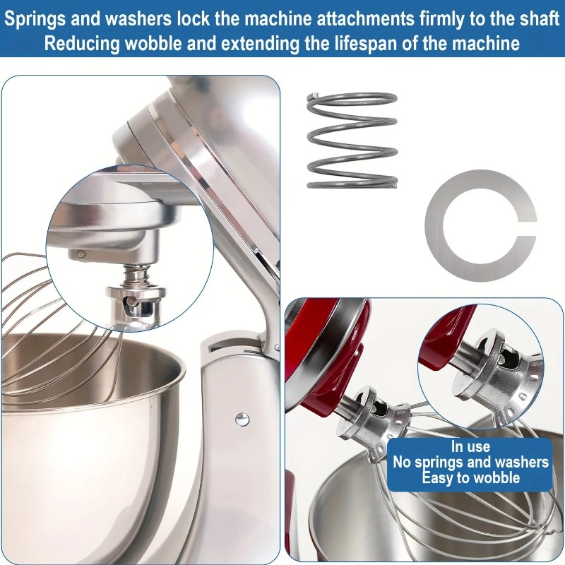 อะไหล่ทดแทนสำหรับเครื่องครัวคิ - Commercial Kitchen Aid Mixer บทวิจารณ์และราคา