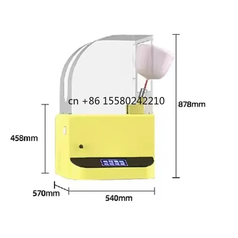 เครื่องทำสายไหมกึ่งอัตโนมัติขน - Candy Floss Machine Commercial บทวิจารณ์และราคา