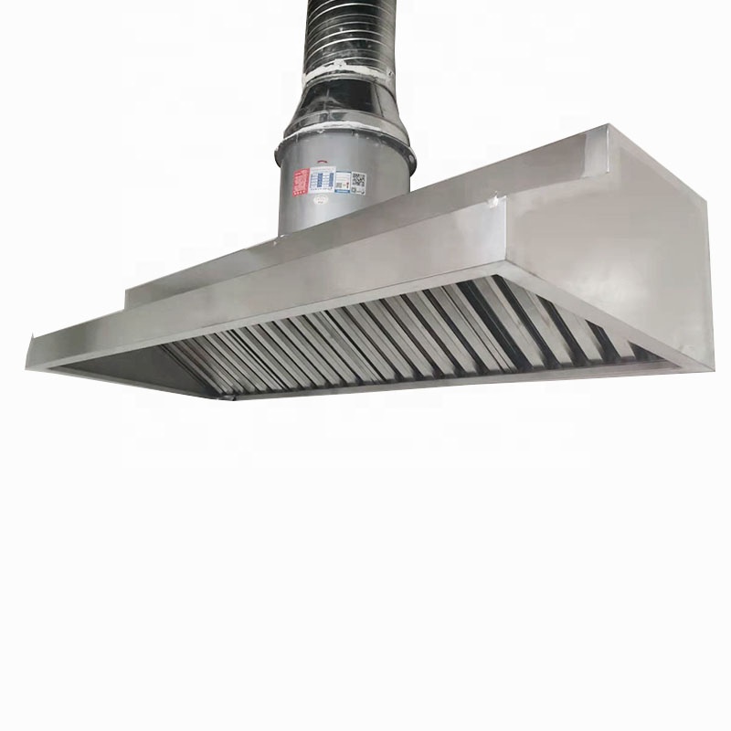 ระบบดูดควันสเตนเลสสตีลสำหรับคร - Commercial Kitchen Vent Hood บทวิจารณ์และราคา