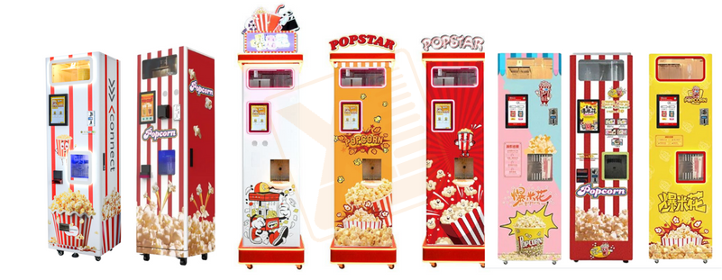 เครื่องขายป๊อปคอร์นหยอดเหรียญส - Commercial Popcorn Machine บทวิจารณ์และราคา