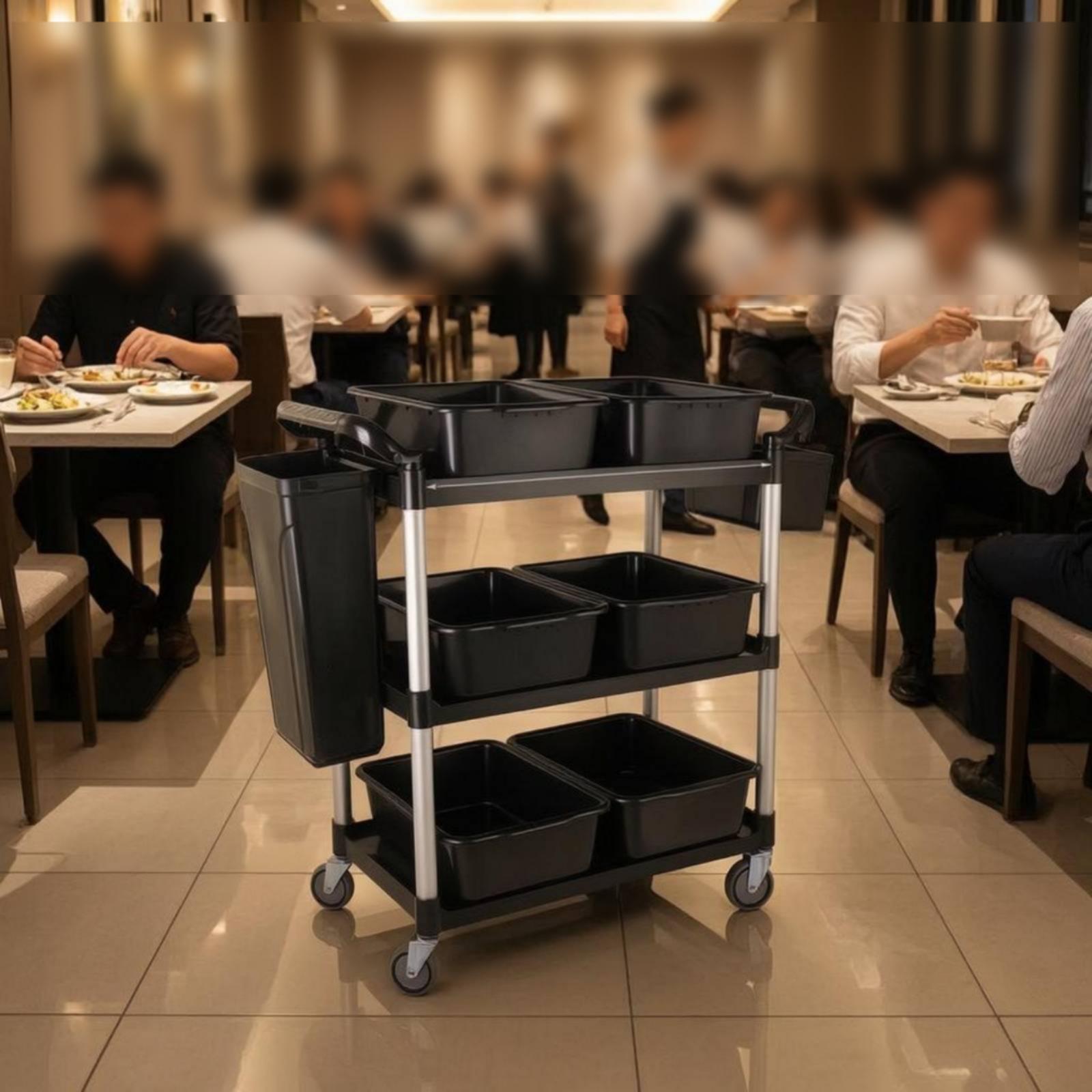 รถเข็นบริการเชิงพาณิชย์แบบหลาย - Commercial Kitchen Cleaning Services บทวิจารณ์และราคา