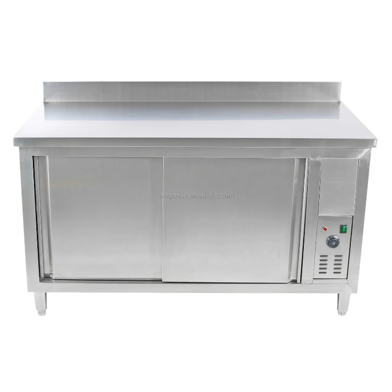 โต๊ะทำงานครัวสแตนเลสแบบไฟฟ้าพร - Commercial Kitchen Backsplash บทวิจารณ์และราคา