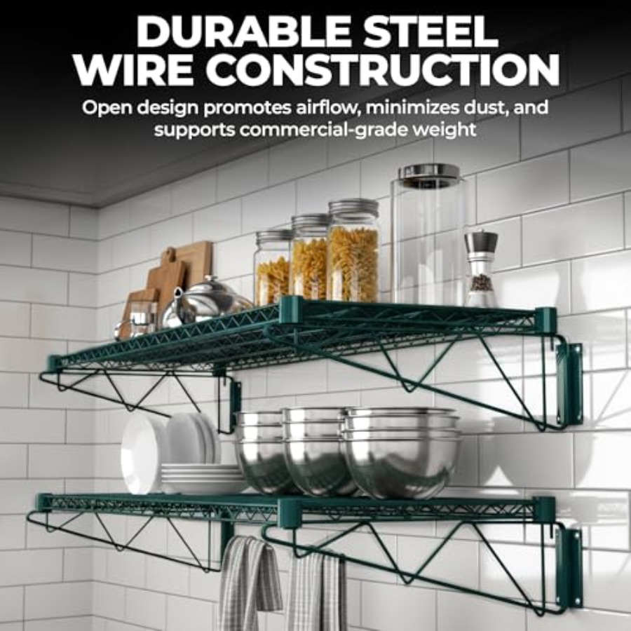 ชั้นวางของติดผนังเคลือบอีพ็อกซ - Commercial Kitchen Walls บทวิจารณ์และราคา