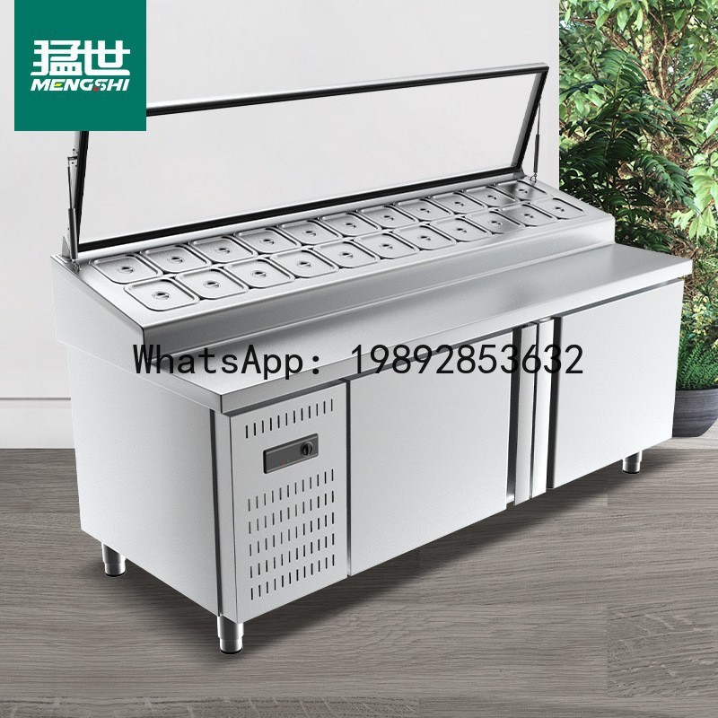 ตู้โชว์สลัดผลไม้ โต๊ะสลัดแบบมี - Refrigerated Display Case บทวิจารณ์และราคา