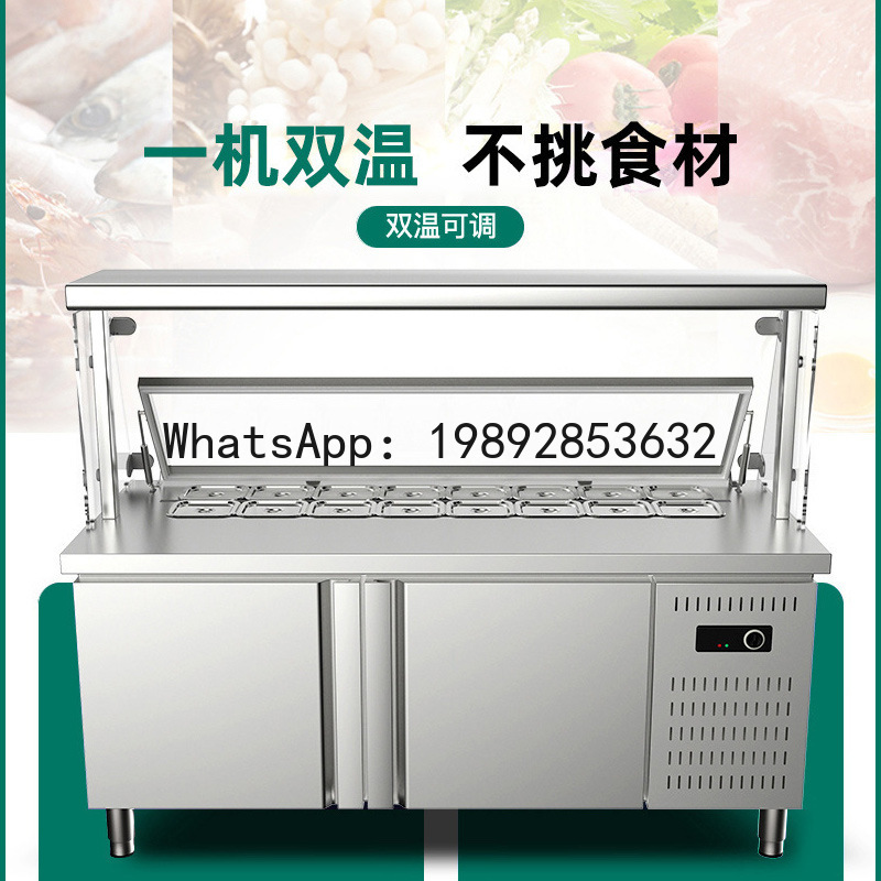 ตู้โชว์สลัดผลไม้ โต๊ะสลัดแบบมี - Refrigerated Display Case บทวิจารณ์และราคา