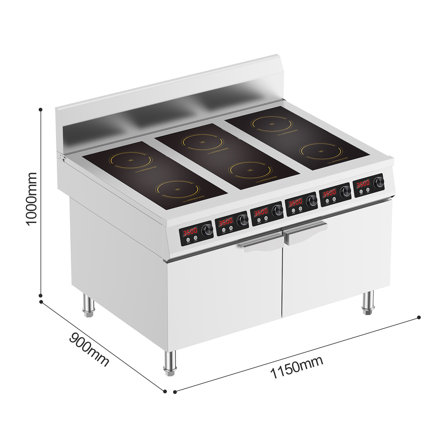 Six-Eye Commercial KITCHEN 6 ห - Commercial Kitchen Zones บทวิจารณ์และราคา