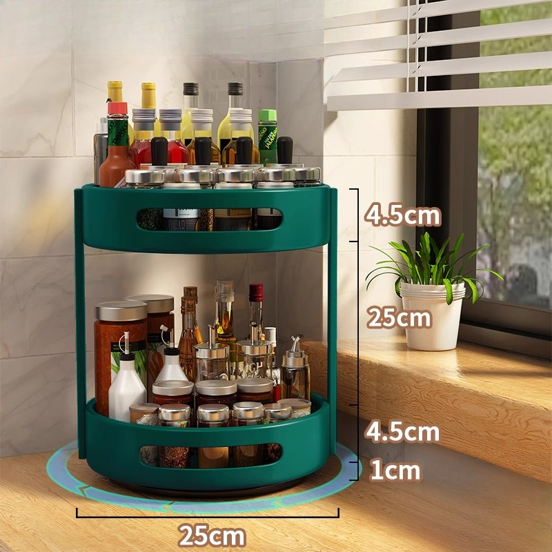 Double-Layer จัมโบ้หมุนผู้ถือเ - Commercial Kitchen Non Slip Flooring บทวิจารณ์และราคา