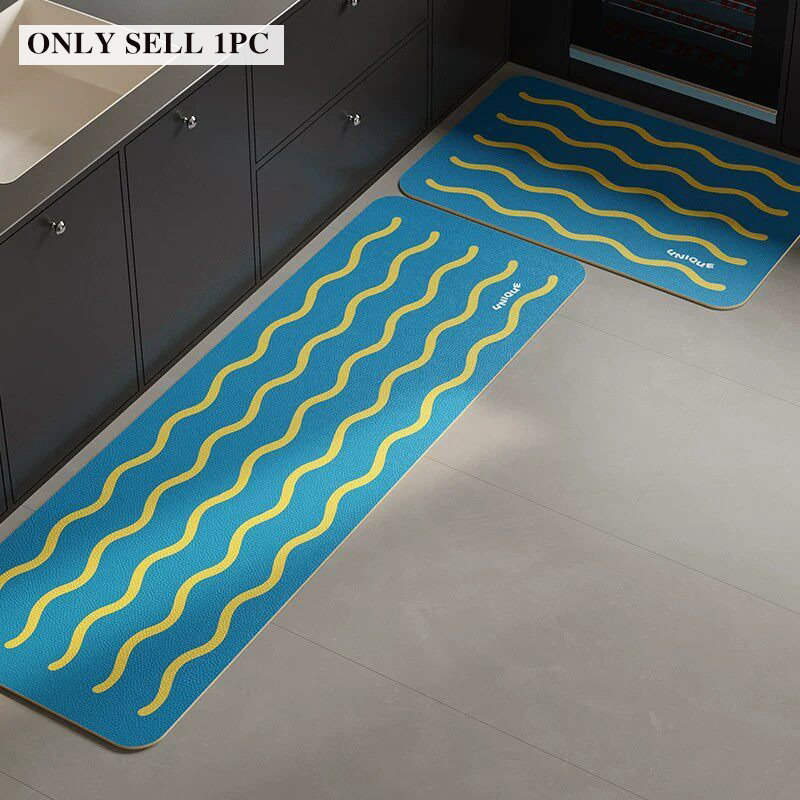 พรมปูพื้นครัว PVC กันน้ำ กันน้ - Commercial Kitchen Non Slip Flooring บทวิจารณ์และราคา