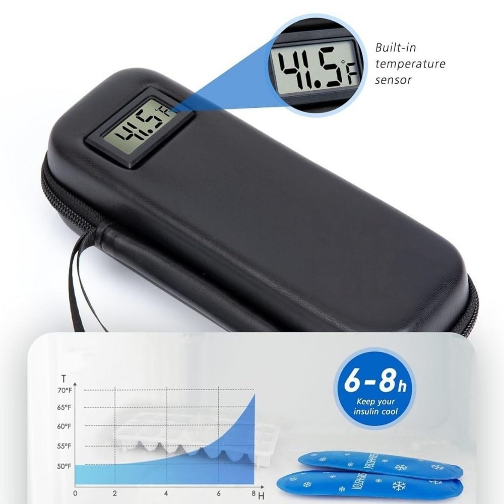 กันน้ําอินซูลินคูลเลอร์กระเป๋า - Refrigerated Display Case บทวิจารณ์และราคา