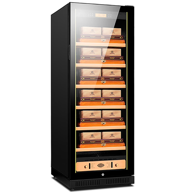 ตู้เก็บซิการ์แบบมีคอมเพรสเซอร์ - Refrigerated Display Case บทวิจารณ์และราคา