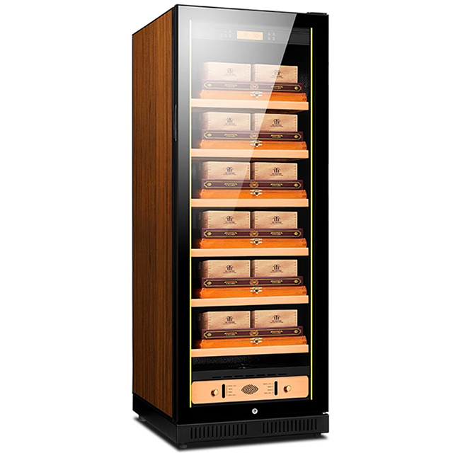 ตู้เก็บซิการ์แบบมีคอมเพรสเซอร์ - Refrigerated Display Case บทวิจารณ์และราคา