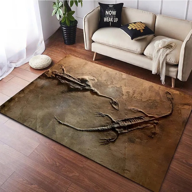 พรมลายฟอสซิลไดโนเสาร์สำหรับห้อ - Commercial Kitchen Non Slip Flooring บทวิจารณ์และราคา