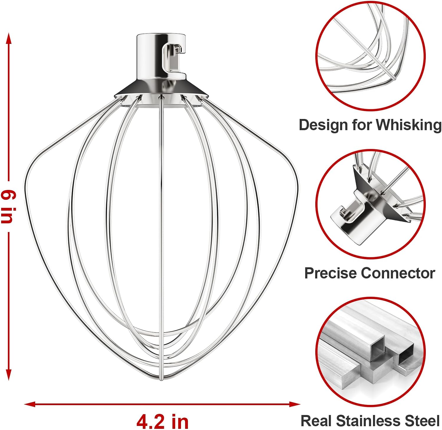 เปลี่ยน K45WW สแตนเลส 6-Wire W - Commercial Kitchen Aid Mixer บทวิจารณ์และราคา