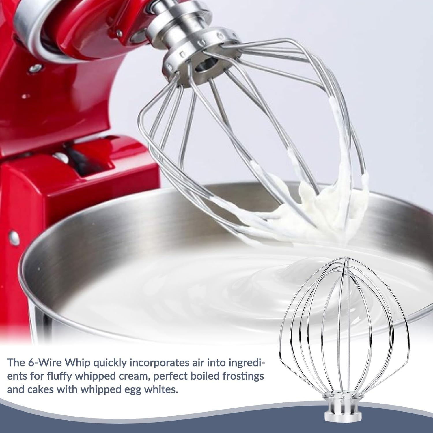 เปลี่ยน K45WW สแตนเลส 6-Wire W - Commercial Kitchen Aid Mixer บทวิจารณ์และราคา