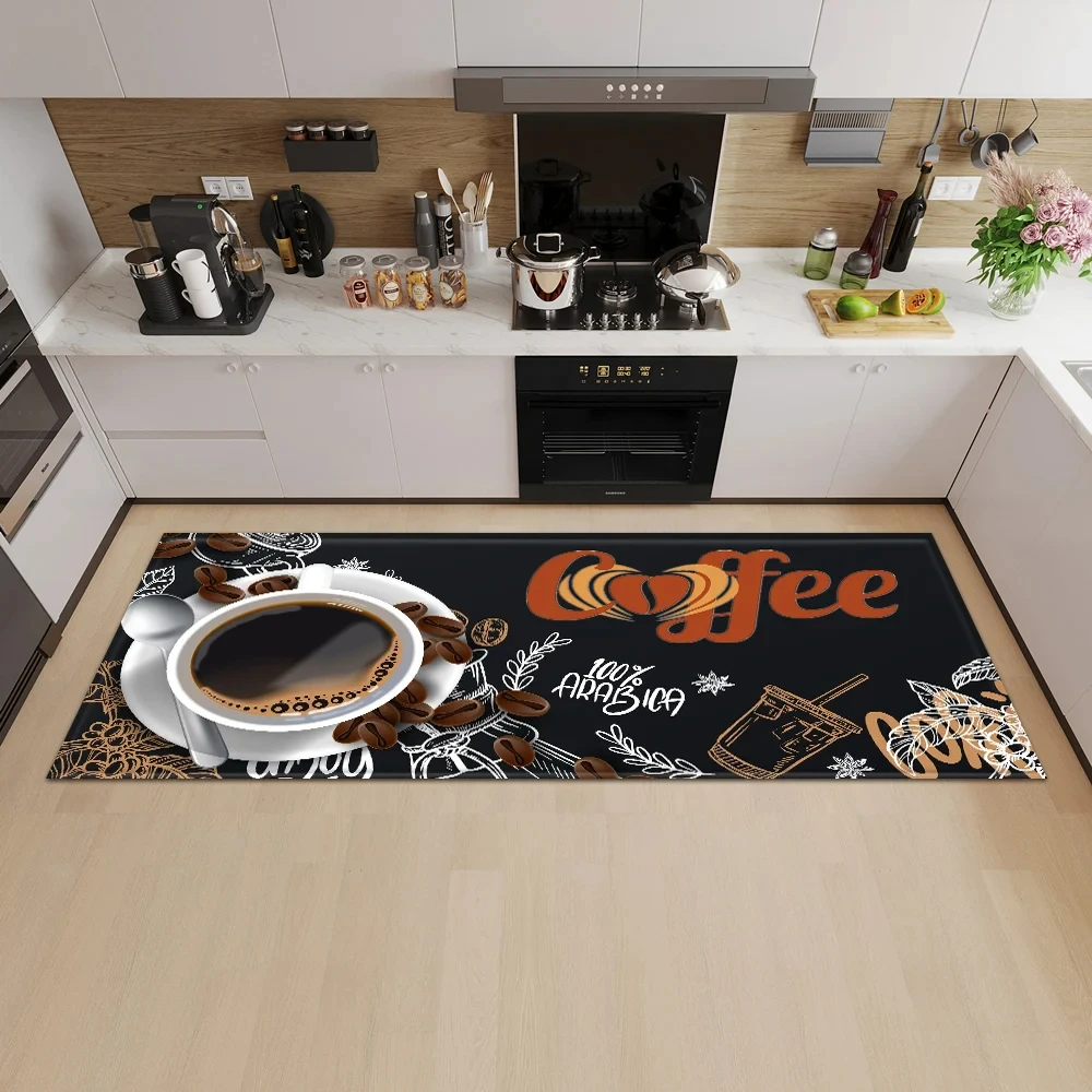 พรมปูพื้นห้องครัวลายกาแฟ พรมเช - Commercial Kitchen Non Slip Flooring บทวิจารณ์และราคา
