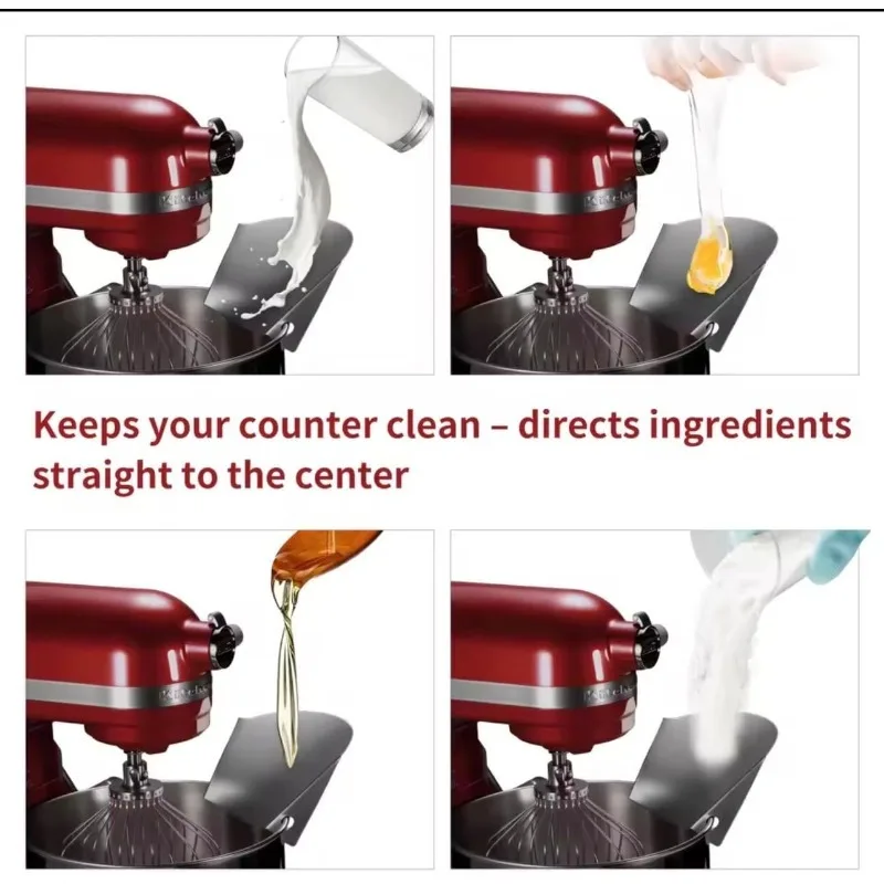 แผ่นกันน้ำกระเด็นสแตนเลสสำหรับ - Commercial Kitchen Aid Mixer บทวิจารณ์และราคา