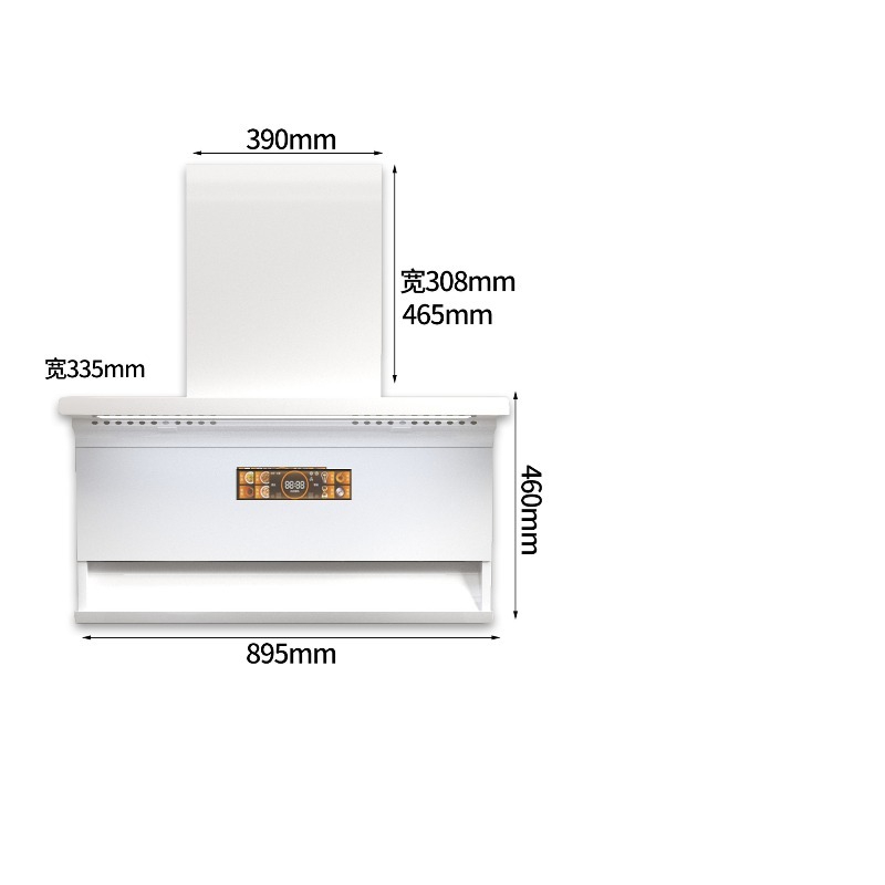 เครื่องดูดควันแบบติดตั้งด้านบน - Commercial Kitchen Vent Hood บทวิจารณ์และราคา