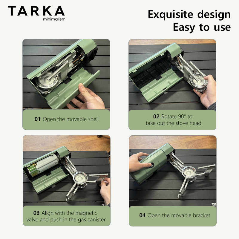 เตาแก๊สพกพาแบบพับได้ TARKA กำล - Commercial Kitchen Burner บทวิจารณ์และราคา